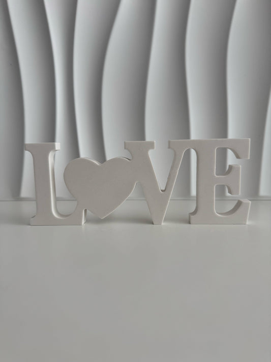 Aufschrift "LOVE"
